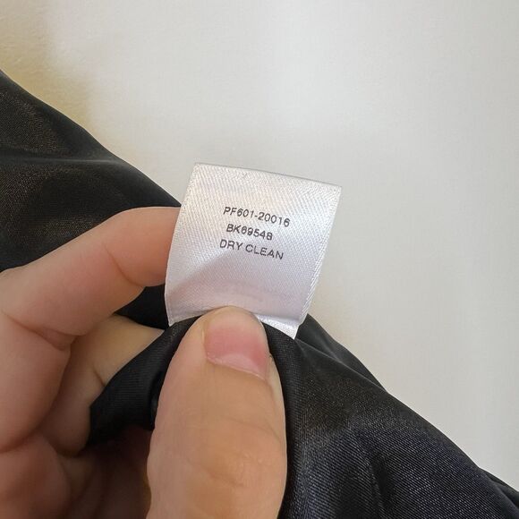 Pendleton Womens 12P Black Virgin Wool Lined Blazer Preppy Academia Career - Picture 9 of 9